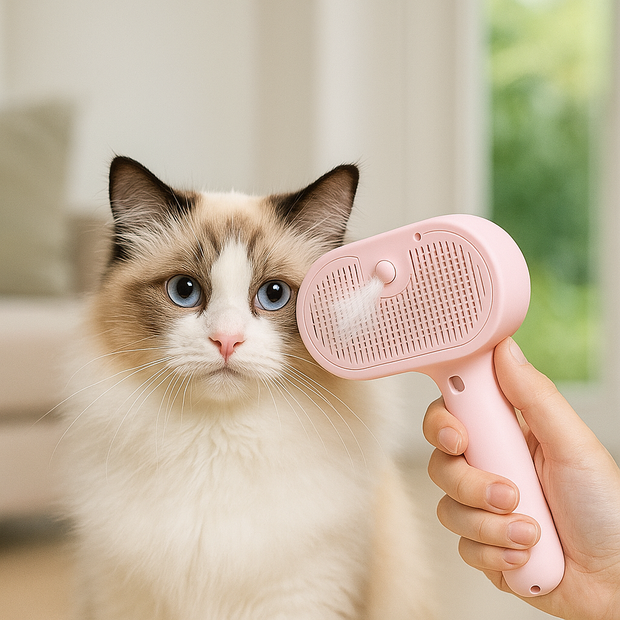 Pawsist™ – Ubrushy 2.0 – Cepillo Profesional para el Cuidado de tus Mascotas